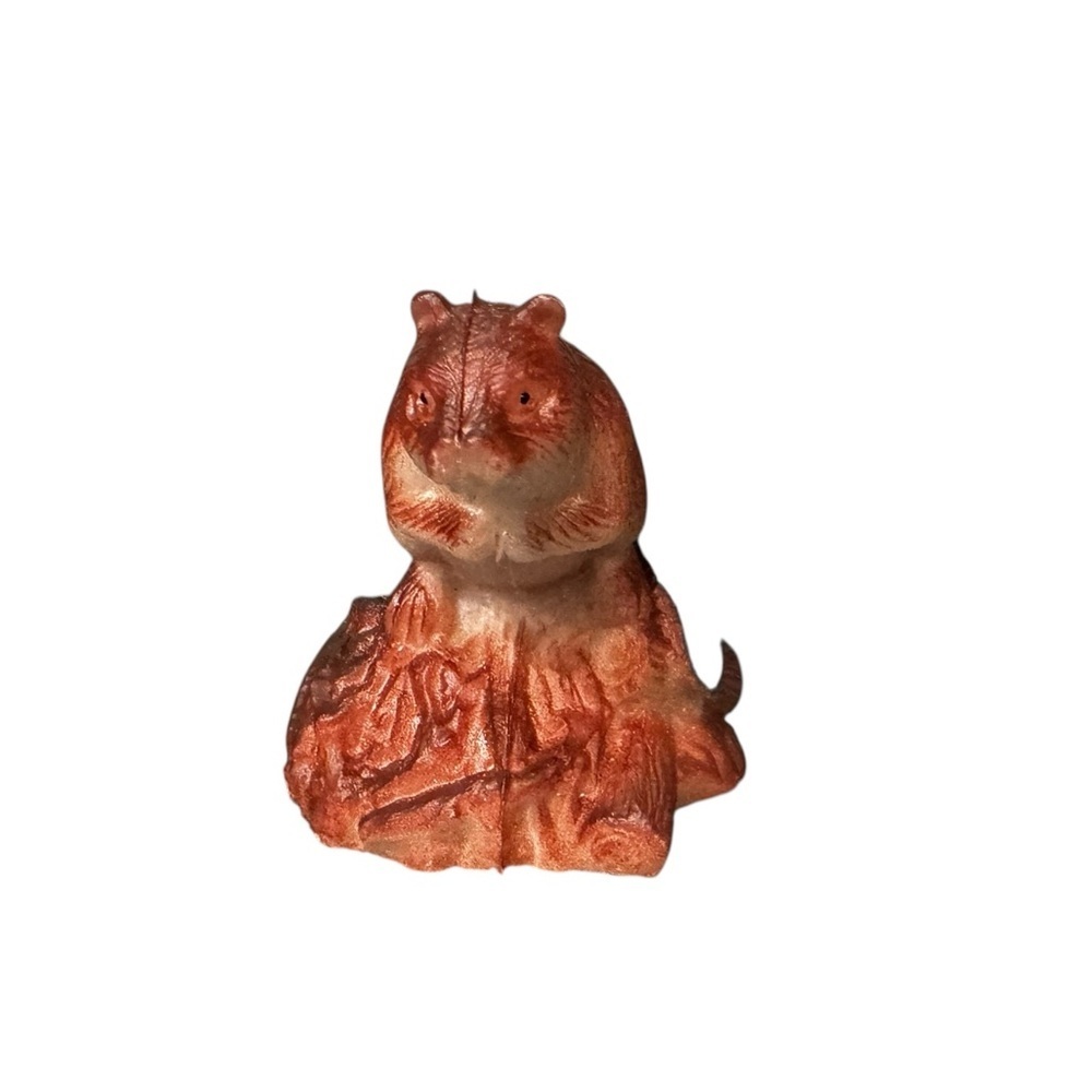 Wildlife 2” Beaver Plastic, Castor Animal Toy Figure - Picture 3 of 7